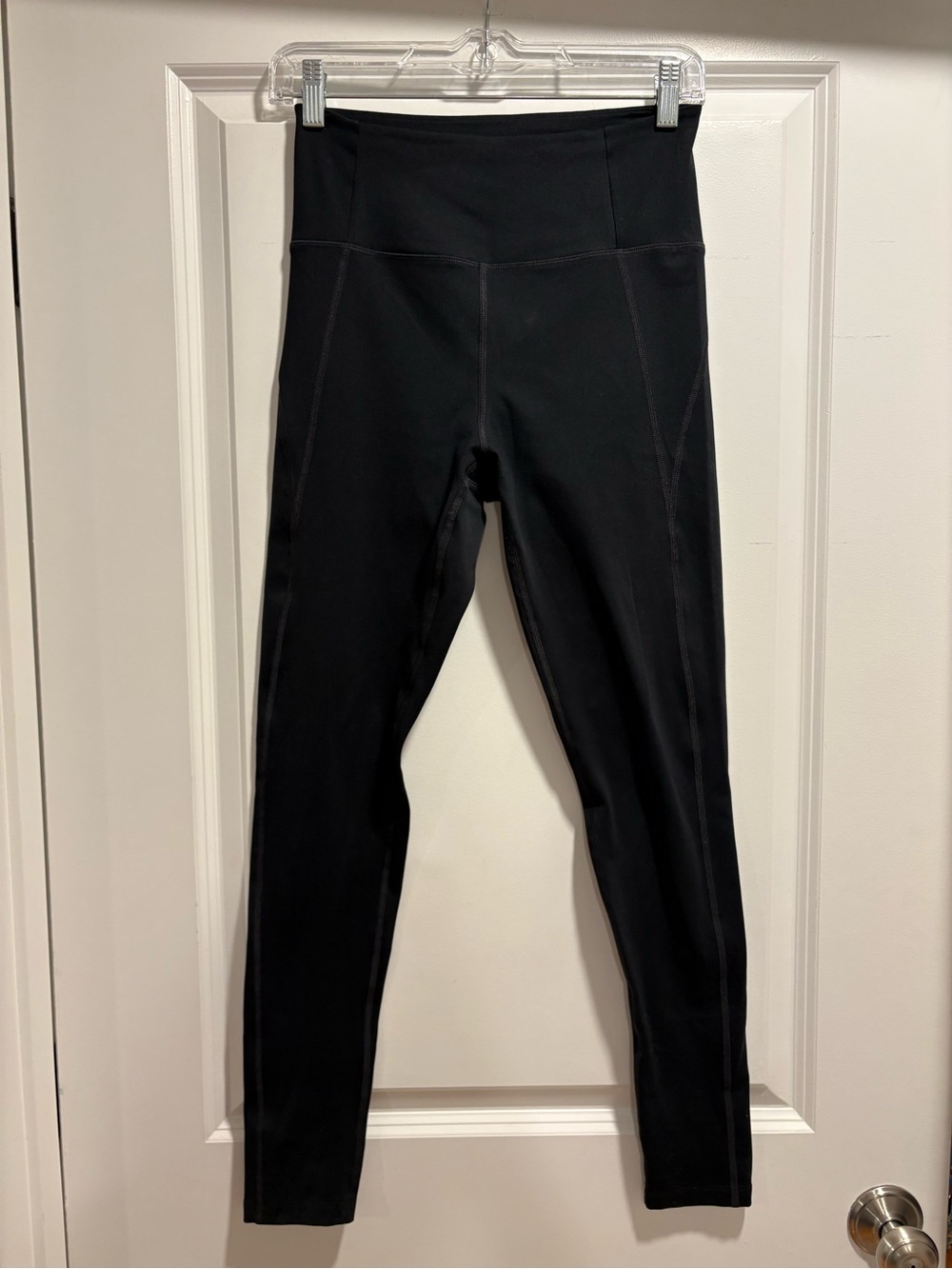 girlfriend collective Black High-Waist Leggings